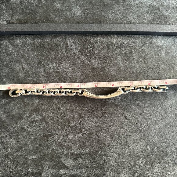 David Yurman Streamline ID Bracelet w/ Color Change Garnets - 8.75" - RARE - Picture 16 of 16